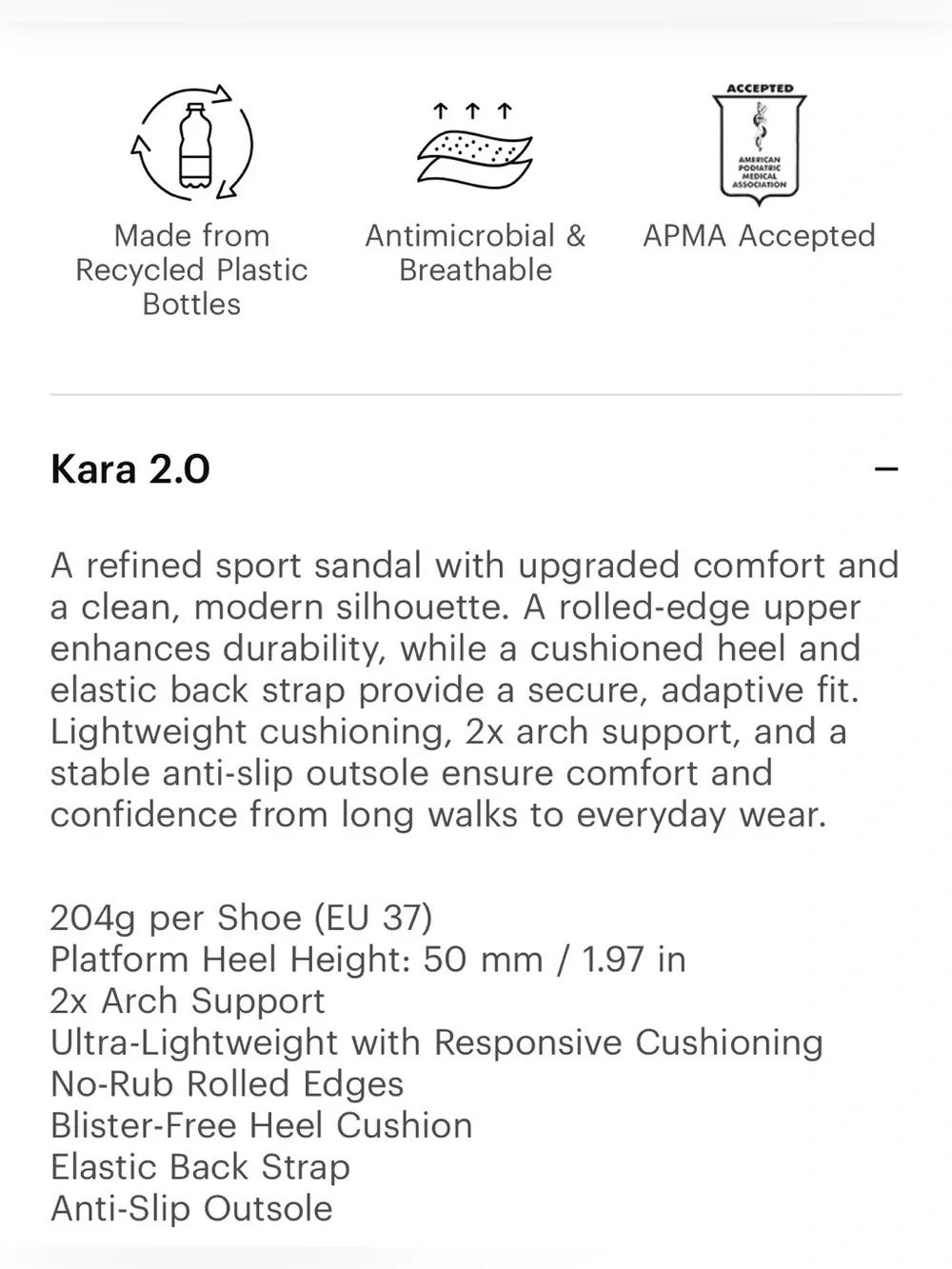 Vivaia kara adaptive